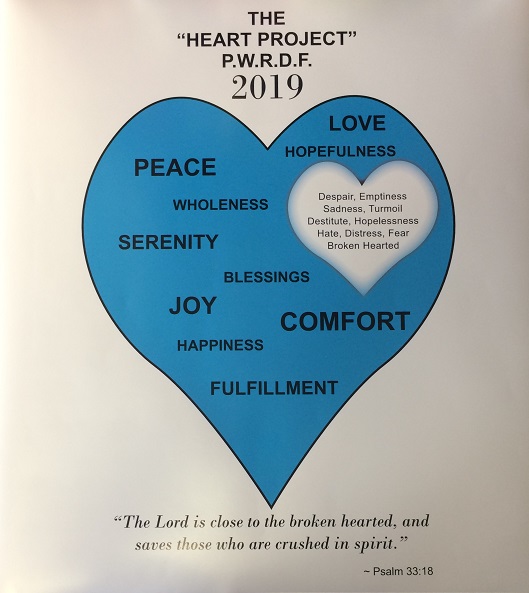 St. Luke's Parish PWRDF Fundraiser for 2019: The Heart Project