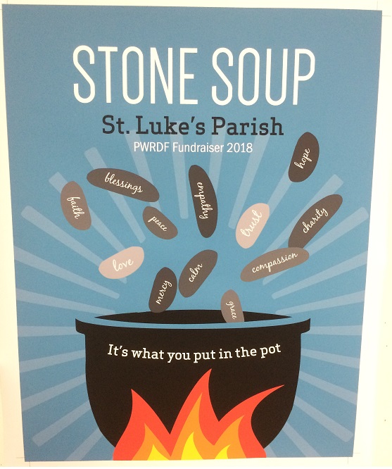 PWRDF Stone Soup Fundraiser for 2018