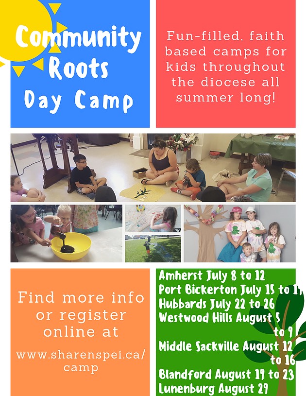 Community Roots Summer Day Camp Poster