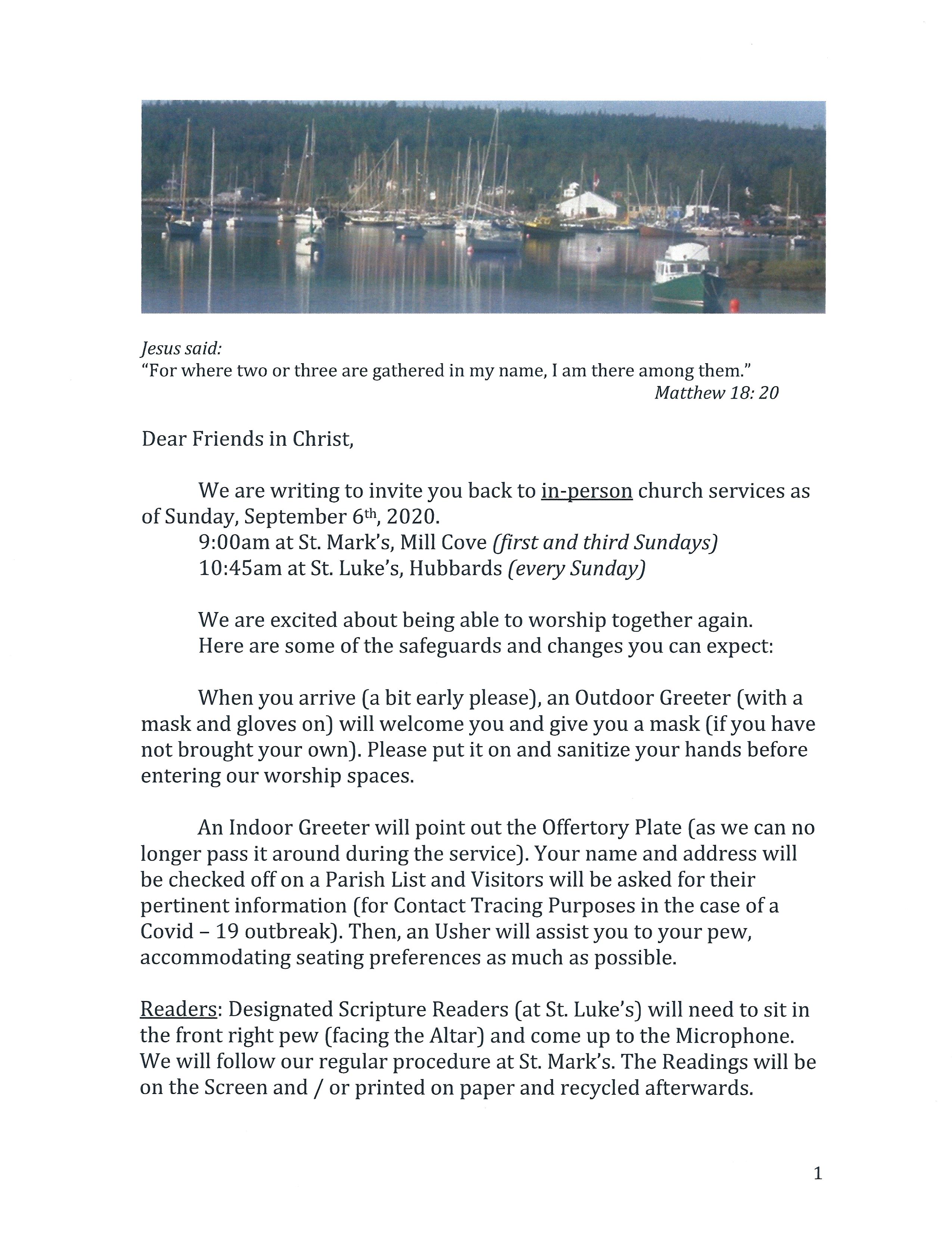 Letter 1