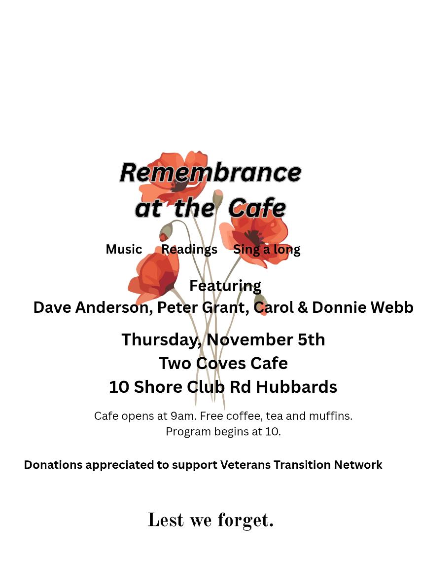Remembrance at the Cafe