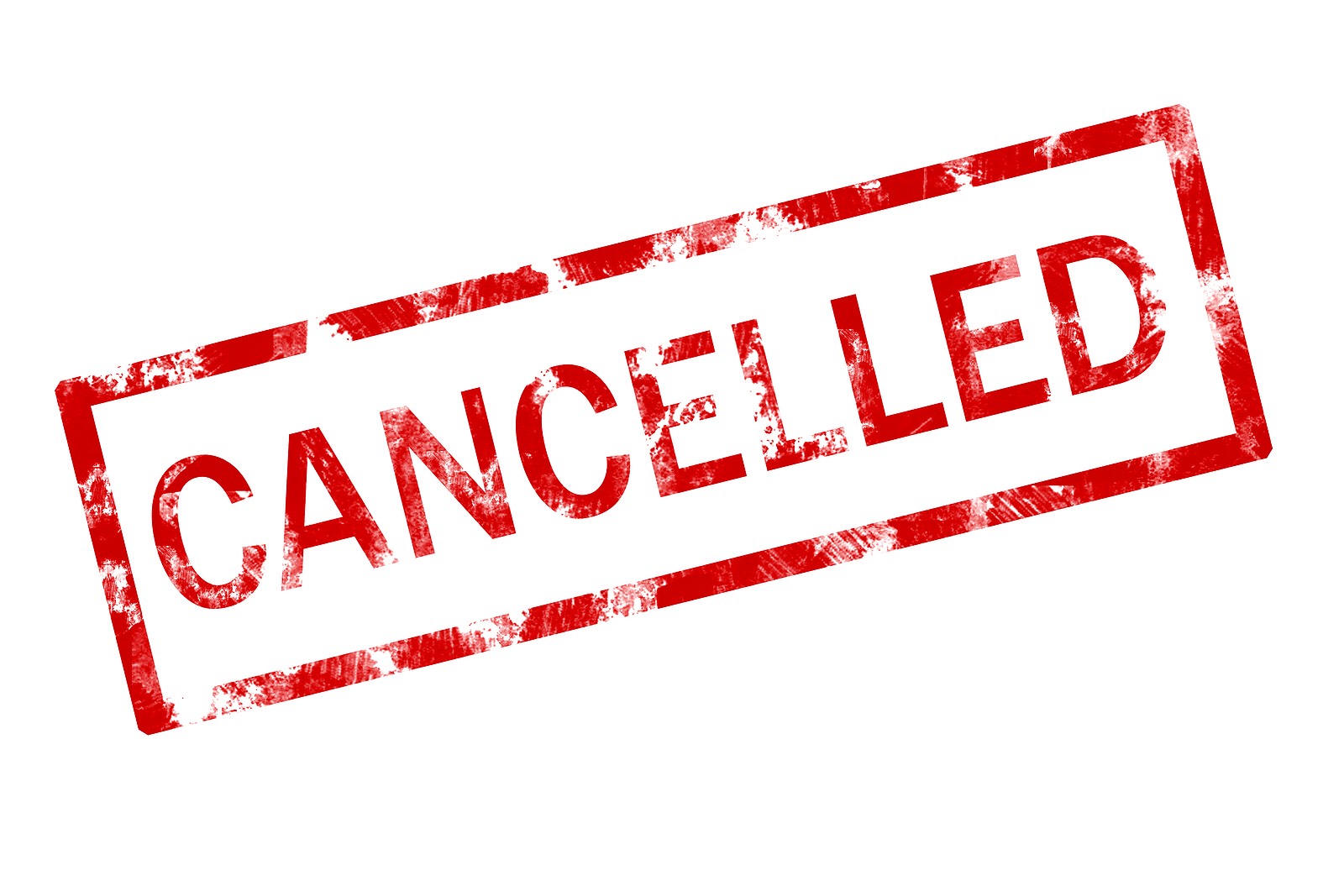 In-person services have been cancelled