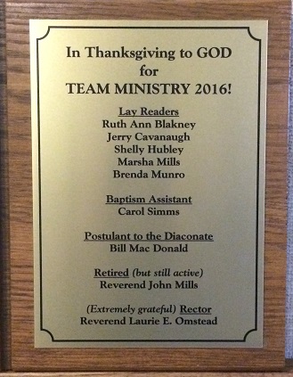 Memorial Plaque Example #2, gold coloured with black text engraving.